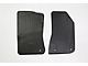 Front and Rear Floor Mats; Black (18-22 Jeep Wrangler JL 4-Door, Excluding 4xe)