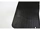 Front and Rear Floor Mats; Black (18-22 Jeep Wrangler JL 4-Door, Excluding 4xe)