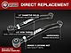 Freedom Offroad Adjustable Rear Upper Control Arms for 0 to 4.50-Inch Lift (07-18 Jeep Wrangler JK)