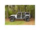 Rugged Ridge Fortis Front Tube Door Covers; Black (18-24 Jeep Wrangler JL)