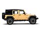 Bestop Supertop Ultra Squareback Soft Top; Premium Black Twill (07-18 Jeep Wrangler JK 4-Door)