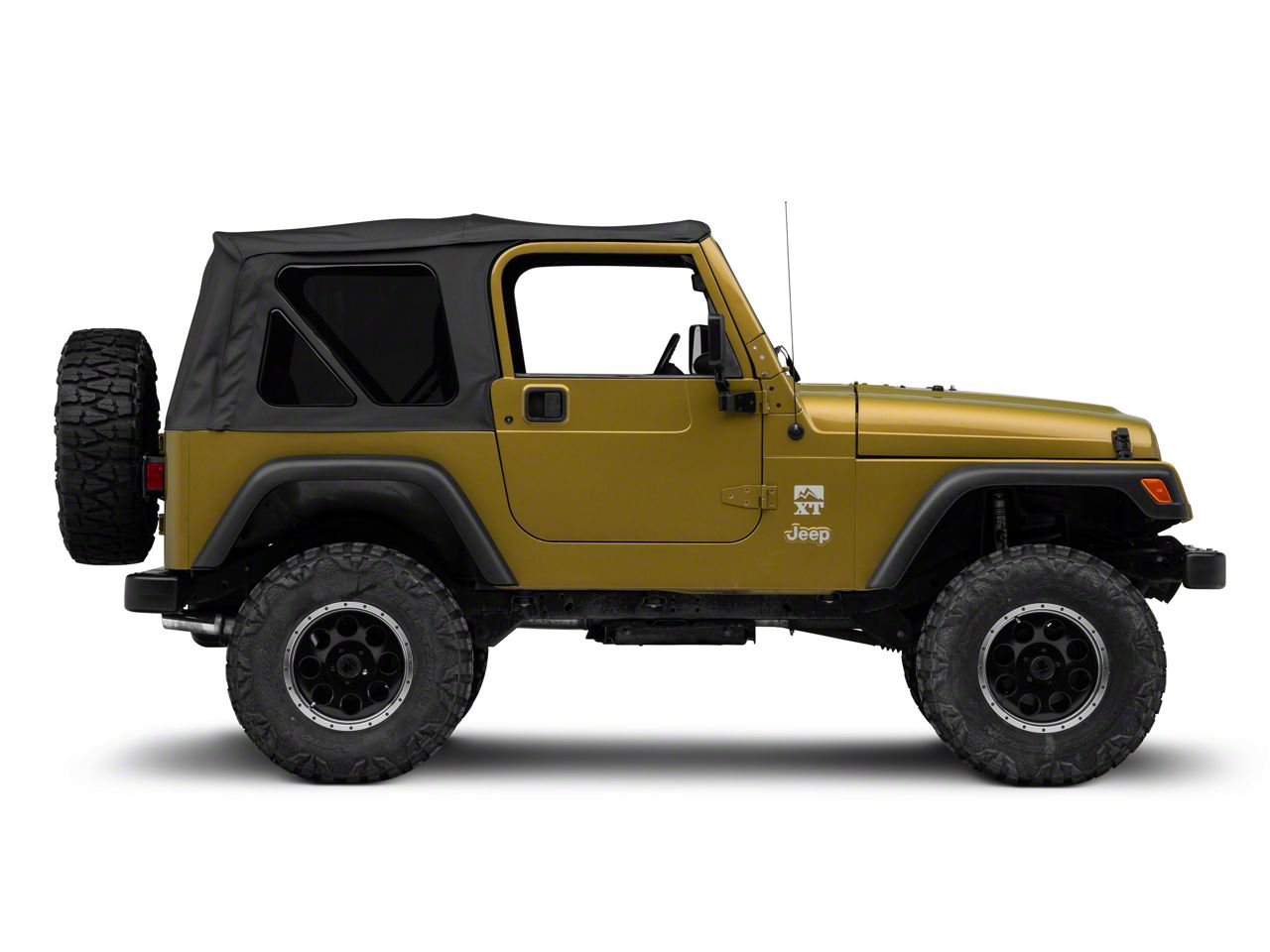 RedRock Jeep Wrangler TruShield Series OE-Style Replacement Soft Top  J132869 (97-06 Jeep Wrangler TJ