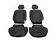 TruShield Neoprene Front and Rear Seat Covers; Black (18-24 Jeep Wrangler JL 4-Door, Excluding 4xe)