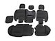 TruShield Neoprene Front and Rear Seat Covers; Black (18-24 Jeep Wrangler JL 4-Door, Excluding 4xe)