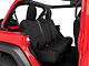 TruShield Neoprene Front and Rear Seat Covers; Black (18-24 Jeep Wrangler JL 4-Door, Excluding 4xe)