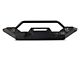 Fishbone Offroad Full Width Front Winch Bumper with LED Lights; Textured Black (97-06 Jeep Wrangler TJ)