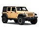 Fishbone Offroad Aluminum Inner Fenders; Rear; Black (07-18 Jeep Wrangler JK)