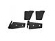 Door Hinge Set; Textured Black (07-18 Jeep Wrangler JK 2-Door)