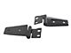 Hood Hinges; Gloss Black (07-18 Jeep Wrangler JK)