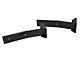 Tailgate Hinges; Gloss Black (07-18 Jeep Wrangler JK)