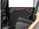 Bestop Front and Rear Core Doors; Black Twill (07-18 Jeep Wrangler JK 4-Door)