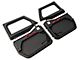 Bestop Front and Rear Core Doors; Black Twill (07-18 Jeep Wrangler JK 4-Door)