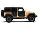 Bestop Front and Rear Core Doors; Black Twill (07-18 Jeep Wrangler JK 4-Door)