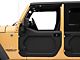 Bestop Front and Rear Core Doors; Black Twill (07-18 Jeep Wrangler JK 4-Door)