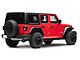 Barricade X-Series Fender Flares with LED DRL and Marker Lights; Red Inserts (18-24 Jeep Wrangler JL)