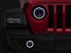 Quake LED Tempest 9-Inch HD Headlights and 4-Inch Fog Lights; Black Housing; Clear Lens (20-24 Jeep Gladiator JT)
