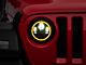 Quake LED Tempest 9-Inch Headlights with White DRL Halo and Amber Turn Signal; Black Housing; Clear Lens (20-24 Jeep Gladiator JT)