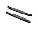 Pro Traxx 4-Inch Oval Side Step Bars; Black (18-24 Jeep Wrangler JL 2-Door)