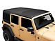 Patriot Fastbacks Victory Square Back Targa Hard Top; Textured Black (07-18 Jeep Wrangler JK 4-Door)