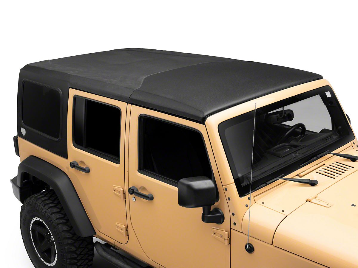 Patriot Fastbacks Jeep Wrangler Victory Square Back Targa Hard Top Textured Black 16421 07 18 Jeep Wrangler JK 4 Door Free Shipping