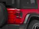 Raxiom Horizon LED Tail Lights; Black Housing; Red Lens (18-23 Jeep Wrangler JL)