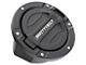 Smittybilt Billet Style Gas Cover; Textured Black (18-23 Jeep Wrangler JL)