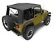 Complete Soft Top; Black Diamond (97-06 Jeep Wrangler TJ w/ Full Doors, Excluding Unlimited)