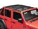 Bestop Sun Extended Safari-Style Bikini Top; Black Mesh (18-24 Jeep Wrangler JL 4-Door)