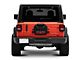 Rough Country Spare Tire Delete Kit with 8-Inch Black Series LED Light Bar (18-24 Jeep Wrangler JL)