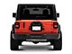 Rough Country Spare Tire Delete Kit with 8-Inch Black Series LED Light Bar (18-24 Jeep Wrangler JL)