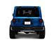 Rough Country Spare Tire Delete Kit with 8-Inch Chrome Series LED Light Bar (18-24 Jeep Wrangler JL)