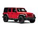 Rough Country Contoured Drop Side Step Bars; Black (18-24 Jeep Wrangler JL 4-Door)