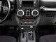 RedRock Alterum Series Billet Aluminum HVAC Control Bezels; Red (11-18 Jeep Wrangler JK)