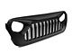 DV8 Offroad Replacement Grille; Black (18-24 Jeep Wrangler JL)