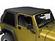 TrailView Frameless Fastback Soft Top; Black Diamond (97-06 Jeep Wrangler TJ, Excluding Unlimited)