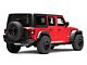 WJ2 Rear Bumper with Tire Carrier; Pre-Drilled for Backup Sensors; Textured Black (18-24 Jeep Wrangler JL)