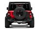 WJ2 Rear Bumper with Tire Carrier; Pre-Drilled for Backup Sensors; Textured Black (18-24 Jeep Wrangler JL)