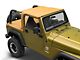 Cab Soft Top and Tonneau Cover with Clear Window; Spice Denim (97-02 Jeep Wrangler TJ)