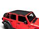 California Brief Soft Top; Black Diamond (18-24 Jeep Wrangler JL 4-Door)