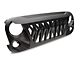 RedRock Deep Woods Grille; Matte Black (07-18 Jeep Wrangler JK)