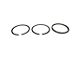 Engine Piston Ring Set; 0.060-Inch Over (87-90 4.2L Jeep Wrangler YJ)