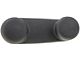 Window Crank Handle; Black (97-10 Jeep Wrangler TJ & JK)