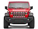 Overlay Grille; Chrome (18-20 Jeep Wrangler JL Sport)