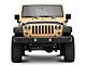 RedRock Hood and Tailgate Protector Set; Textured Black (07-18 Jeep Wrangler JK)