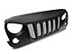 RedRock Beast Grille; Matte Black (07-18 Jeep Wrangler JK)