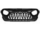 RedRock Deep Woods Grille; Matte Black (18-24 Jeep Wrangler JL w/o TrailCam)