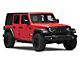 RedRock Deep Woods Grille; Matte Black (18-24 Jeep Wrangler JL w/o TrailCam)