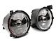 LED Projector Headlights; Black Housing; Clear Lens (18-24 Jeep Wrangler JL)