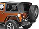 Rugged Ridge Locking Fuel Door Cover; Chrome (07-18 Jeep Wrangler JK)