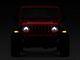 7-Inch LED Headlights with Partial Halo; Silver Housing; Clear Lens (18-24 Jeep Wrangler JL)